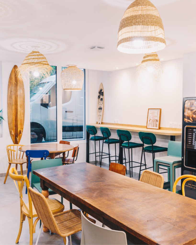 Ty Campus Lorient résidence étudiante - coliving -cafétéria