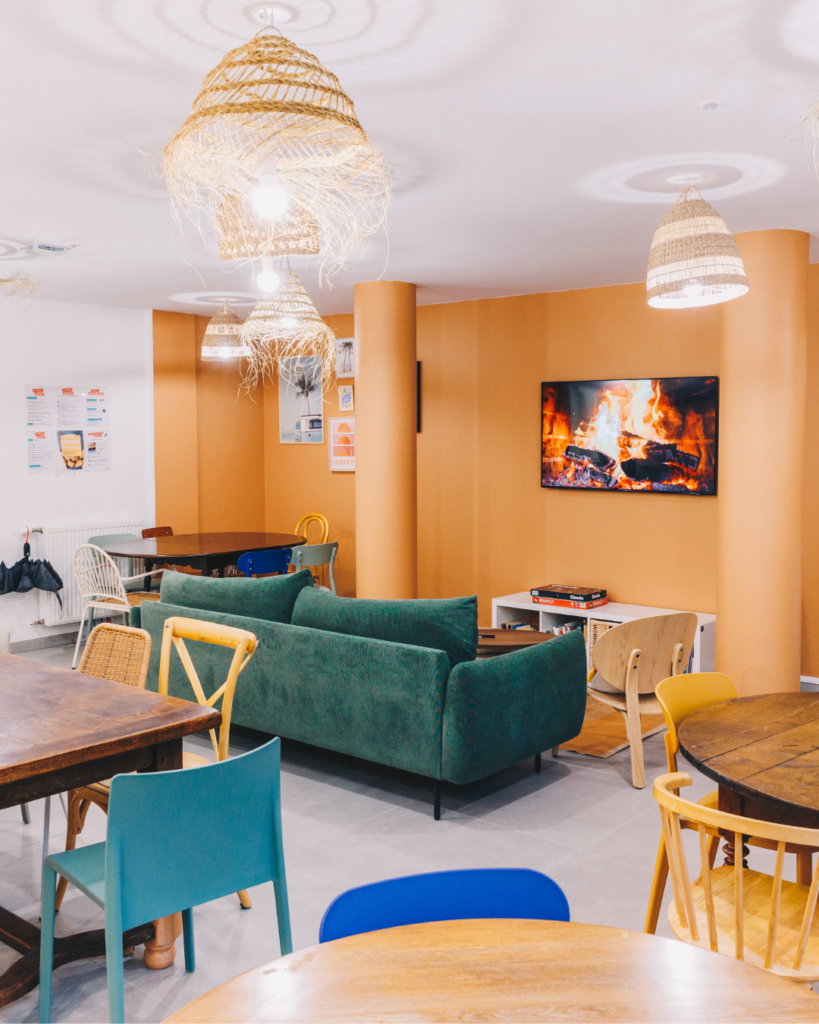 Ty Campus Lorient résidence étudiante - coliving -cafétéria