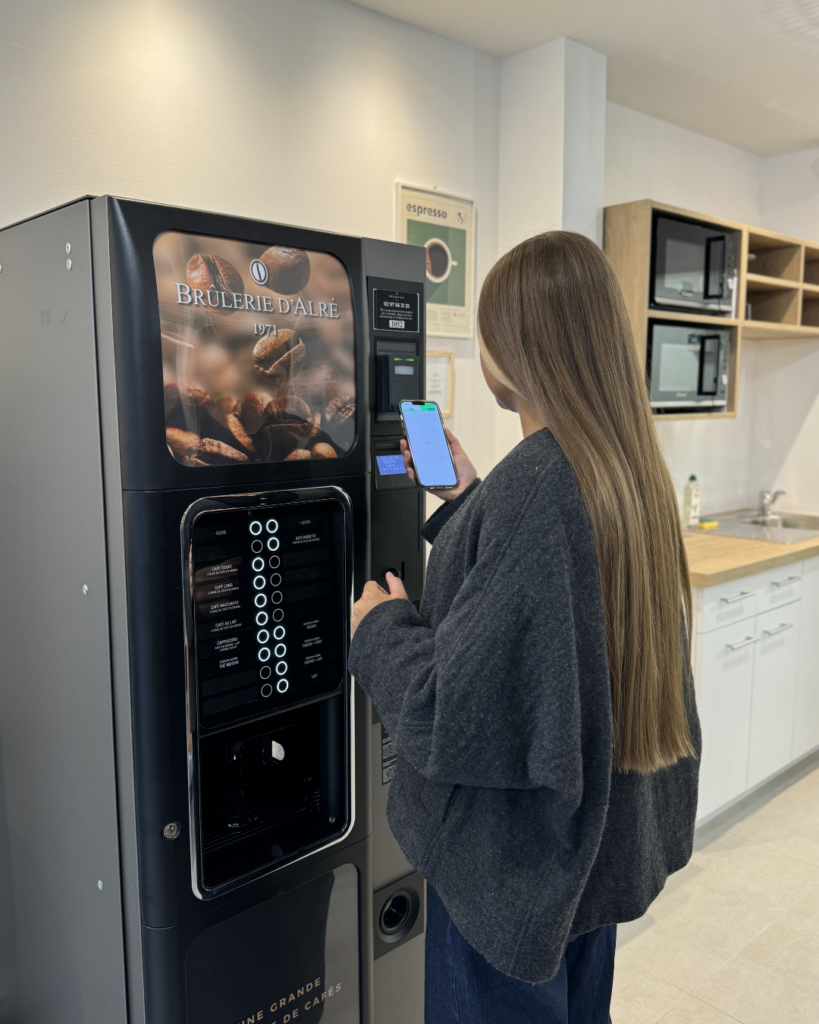 Ty Campus Lorient résidence étudiante - caféteria - machine à café